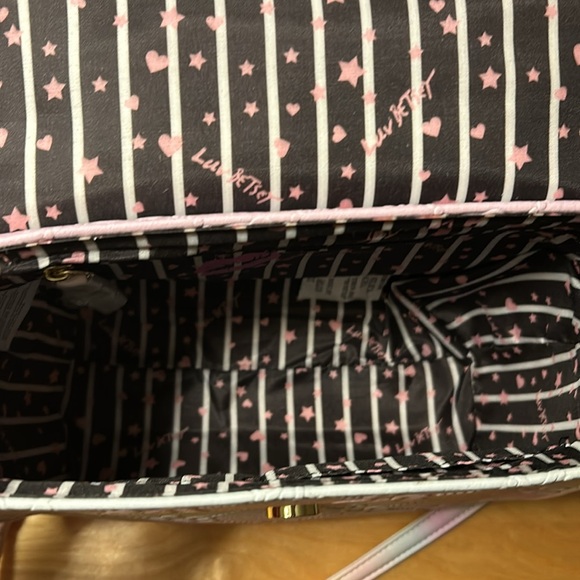 NWT Luv BETSEY JOHNSON Purse Crossbody Satchel Bag Addy Pastel LBADDY - Picture 13 of 16